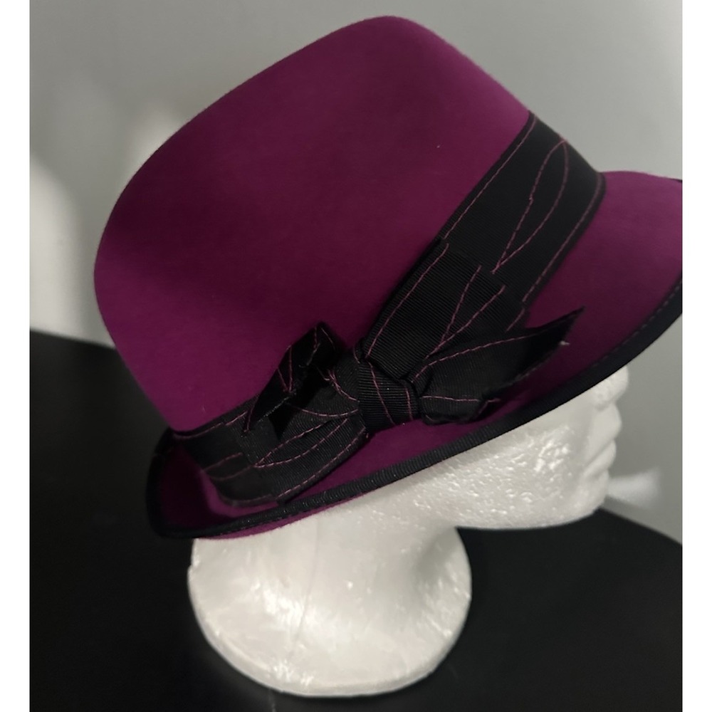 Scala Collezione  Wool Fedora Hat  One Size